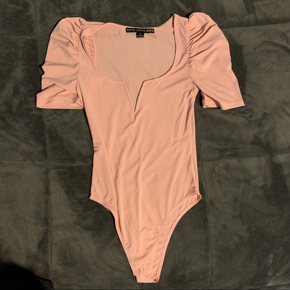 HYFVE mauve body suit